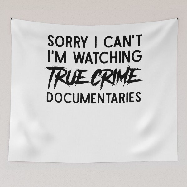 Item preview, Sorry Watching True Crime Premium Women Men designed and sold by Cassinjayleea51.