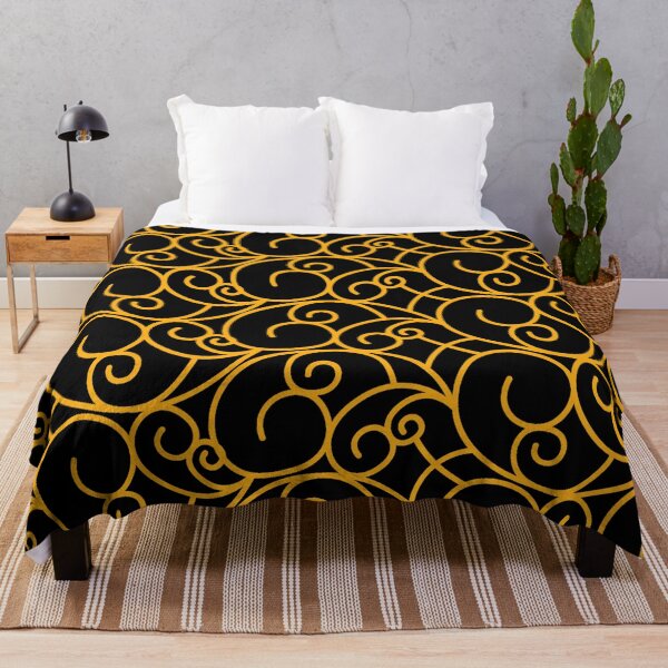 Item preview, Gold-Colored And Black Sophisticated Art Deco Pattern designed and sold by DEC02.