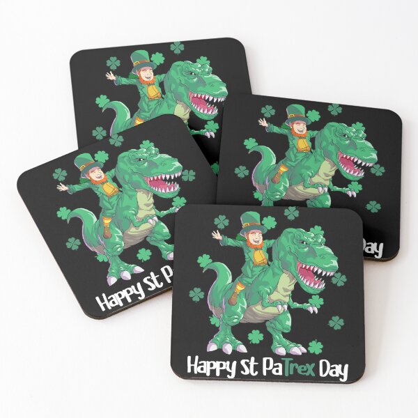 Item preview, Dino St Patricks Day Kids Toddler Boys Leprechaun designed and sold by HamatraSikaru.