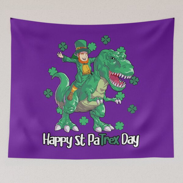 Item preview, Dino St Patricks Day Kids Toddler Boys Leprechaun designed and sold by HamatraSikaru.