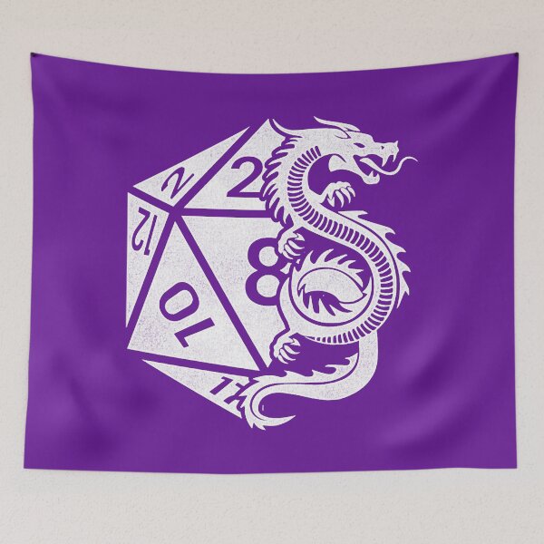 Item preview, Dragon Poly Dice - D20 Dungeon Dice RPG designed and sold by HamatraSikaru.