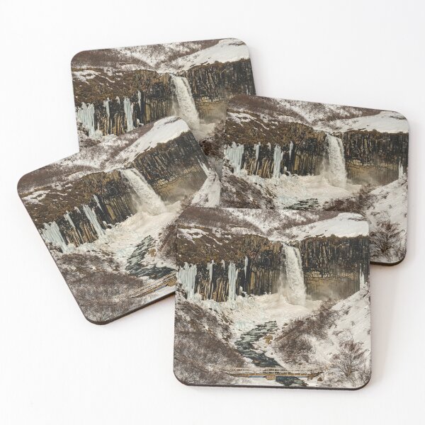 Item preview, Svartifoss in winter designed and sold by Eyecbeauty.