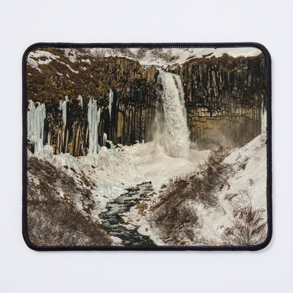 Item preview, Svartifoss in winter designed and sold by Eyecbeauty.