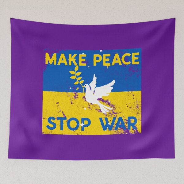 Item preview, Support Ukraine in time of need stop war make peac designed and sold by HamatraSikaru.