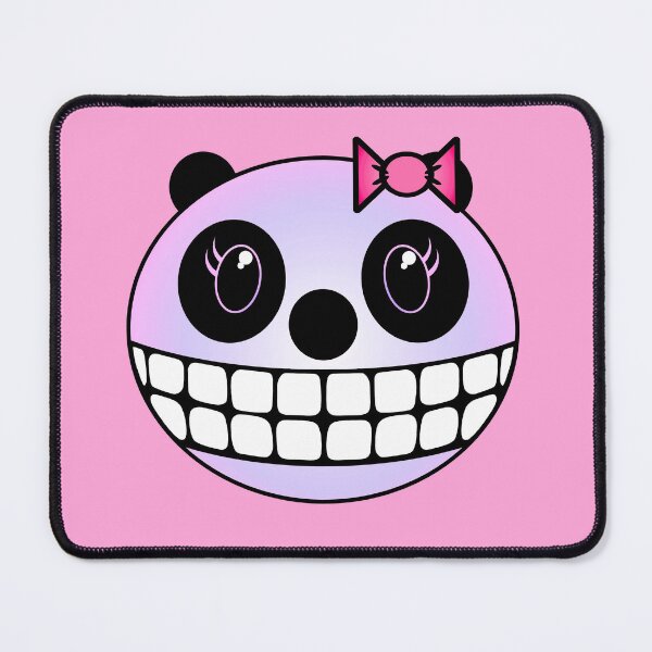 Item preview, Girl Panda - Purple with Pink Ribbon designed and sold by RawSunArt.