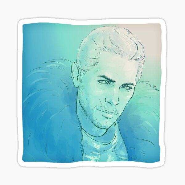 Commander - blu oltremare Sticker
