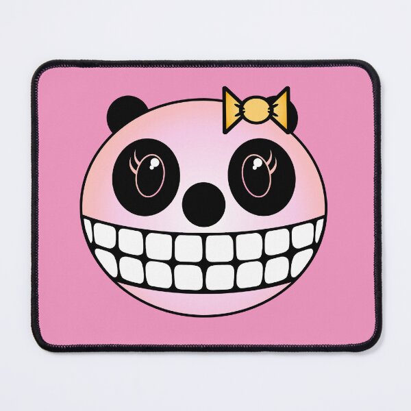 Item preview, Girl Panda - Pink with Yellow Ribbon designed and sold by RawSunArt.