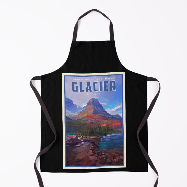 Artikelvorschau, Montana Travel Glacier Nationalpark entworfen und verkauft von CattlettArt.