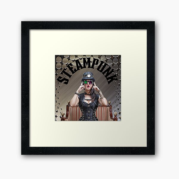Aperçu de l'œuvre Steampunk | Équipement Steampunk | Fille cyberpunk créée et vendue par Gascondi.