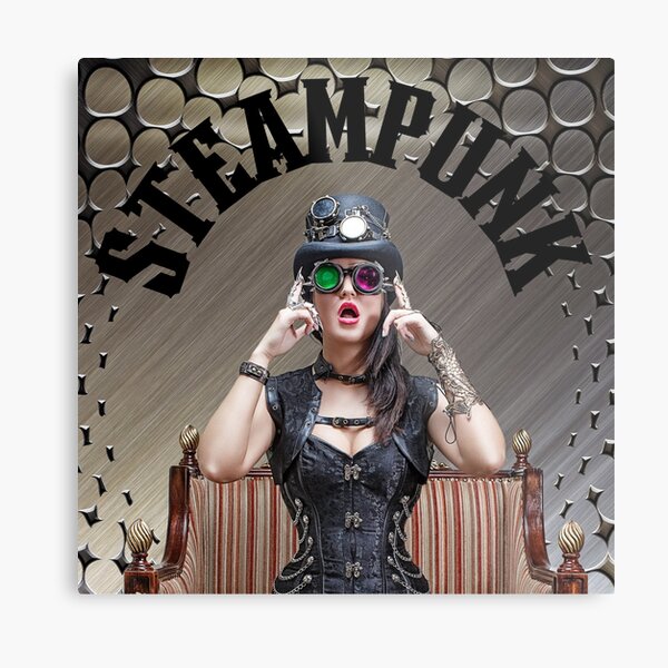 Aperçu de l'œuvre Steampunk | Équipement Steampunk | Fille cyberpunk créée et vendue par Gascondi.