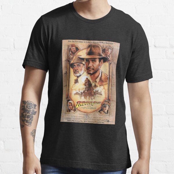 Indiana Jónés The Last Crusade Essential T-Shirt