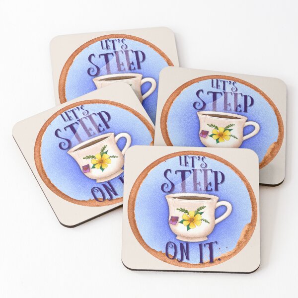 Item preview, Let’s Steep on it designed and sold by Nukabelle.