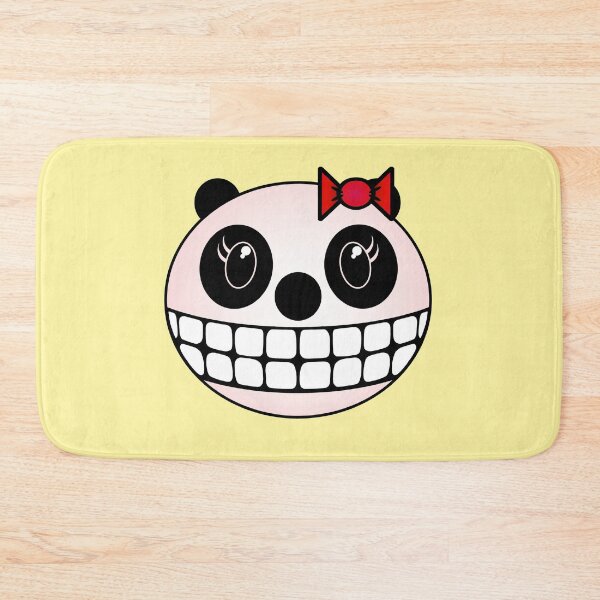 Item preview, Girl Panda - Light Pink with Red Ribbon designed and sold by RawSunArt.