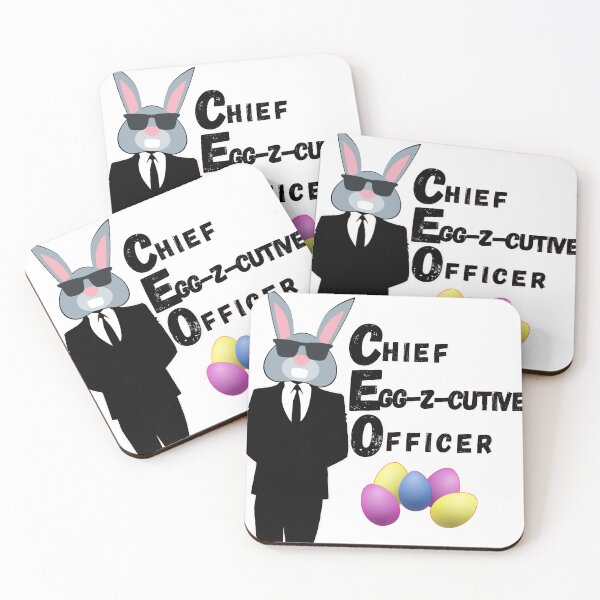 Item preview, Funny Easter CEO Bunny designed and sold by pod-plus-plus.