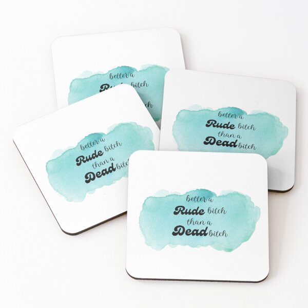 Item preview, Better rude than dead designed and sold by SunriseDrive.