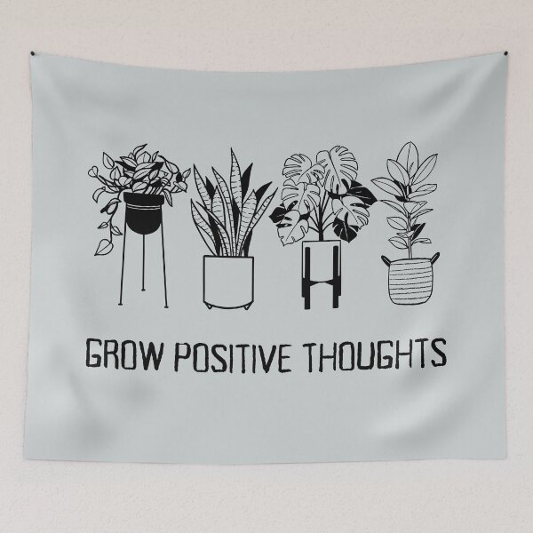 Item preview, Grow Positive Thoughts designed and sold by BronikowskiART.