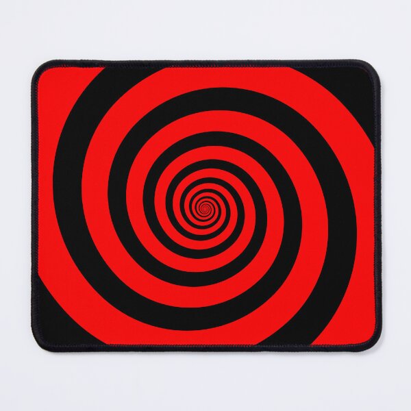 Item preview, Hypnotic Black and Red Swirl designed and sold by Sparkle-Moth.
