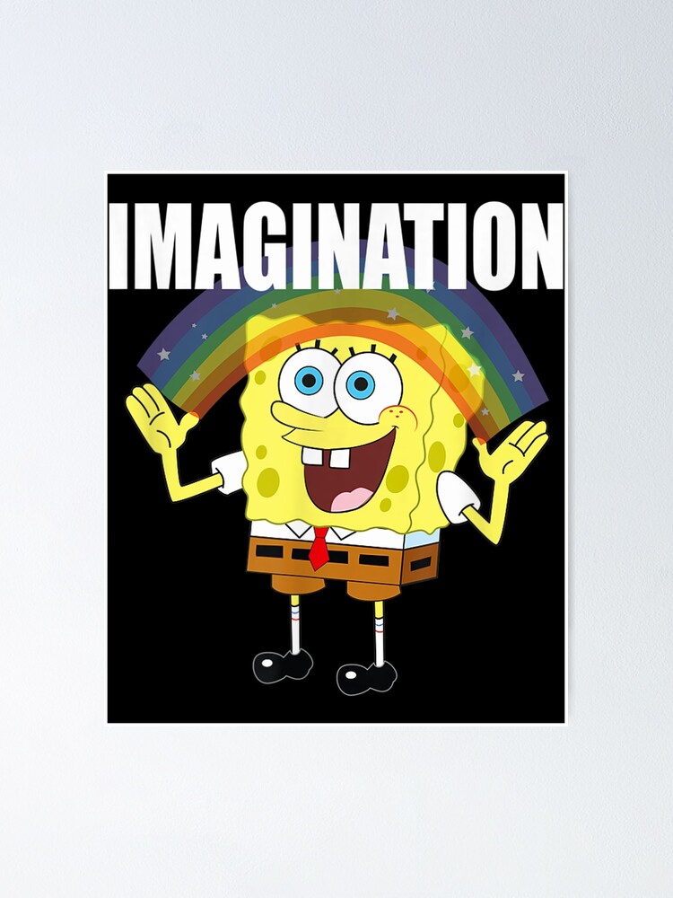 Póster «Mademark x SpongeBob SquarePants Bob Esponja Arco Iris con