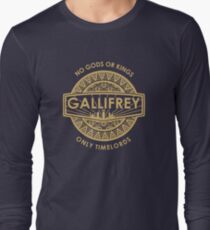 Gallifrey - No Gods or Kings, only Timelords Long Sleeve T-Shirt