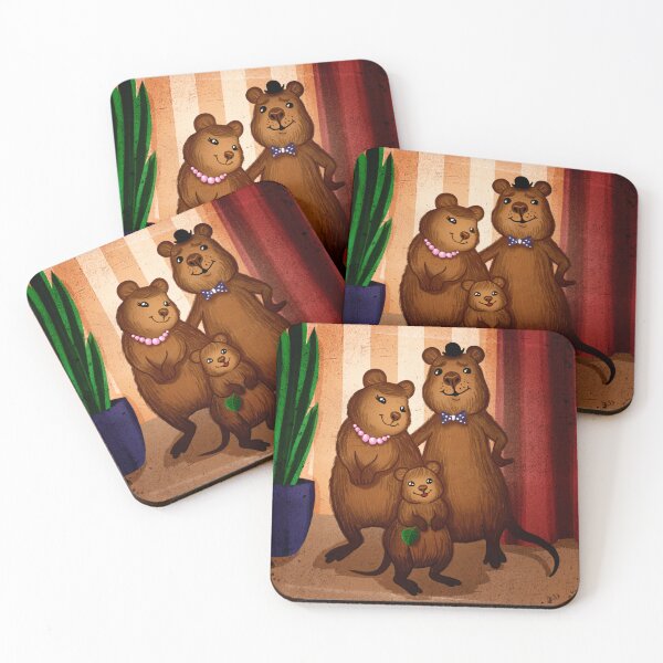Item preview, Quokk family designed and sold by Olga Vorontsova.
