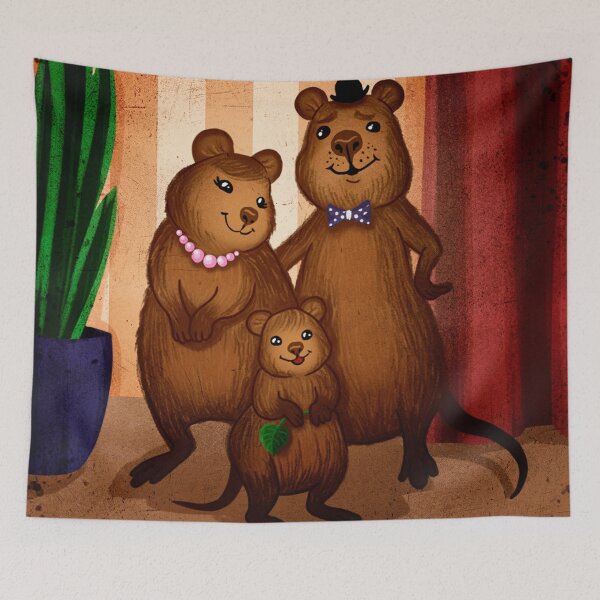 Item preview, Quokk family designed and sold by Olga Vorontsova.