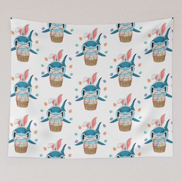 Item preview, Cute Bunny Shark Easter  designed and sold by EmilyFun.