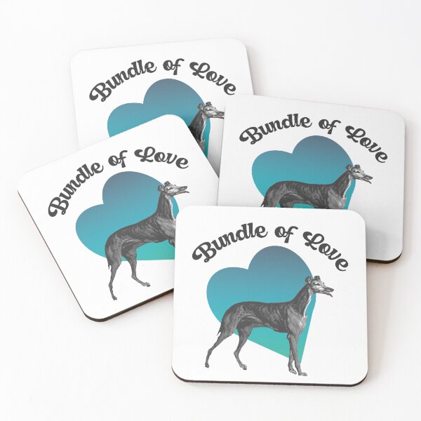 Item preview, Goblin Dog Bundle of Love Vintage Art Greyhound designed and sold by Furbabynanigans.