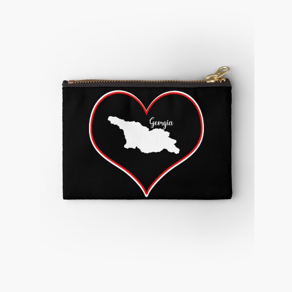 Item preview, Black Heart Map Georgia designed and sold by Astralia.