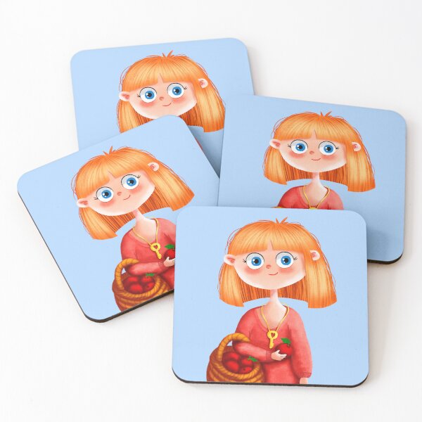 Item preview, Girl with apples designed and sold by Olga Vorontsova.