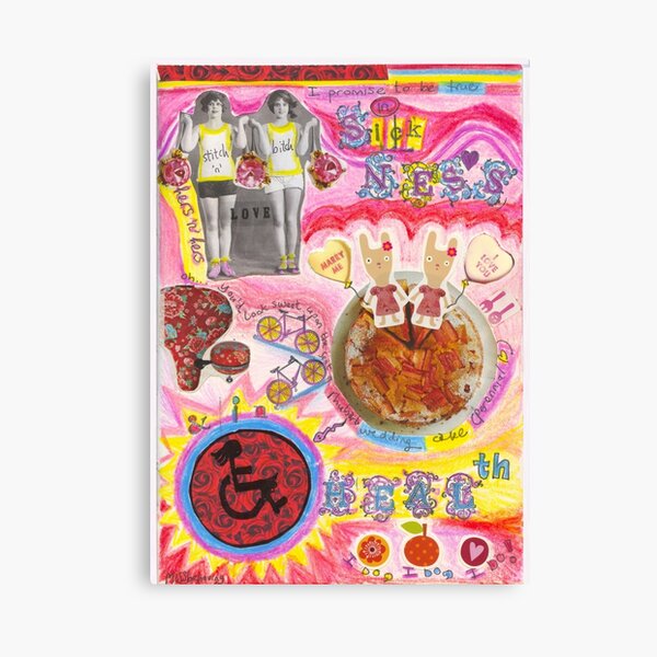 In sickness and in health Canvas Print