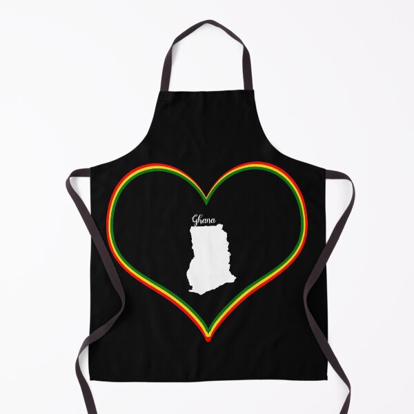 Item preview, Black heart map Ghana designed and sold by Astralia.