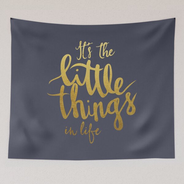 Item preview, Little things  gold lettering designed and sold by ThaiTRobies.