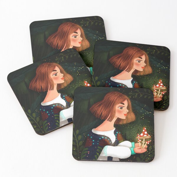 Item preview, Girl in forest designed and sold by Olga Vorontsova.
