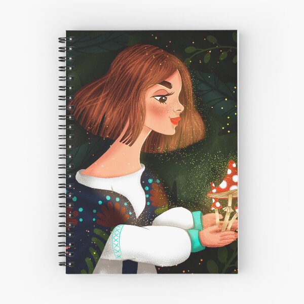 Item preview, Girl in forest designed and sold by Olga Vorontsova.