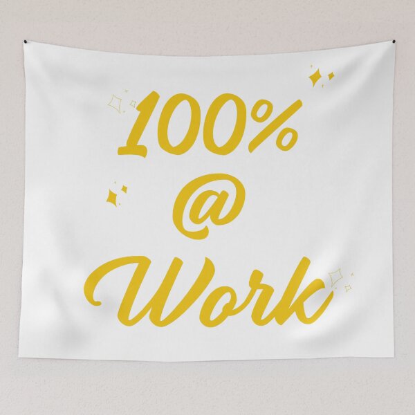 Item preview, 100% @ Work Transparent designed and sold by payalsalot.