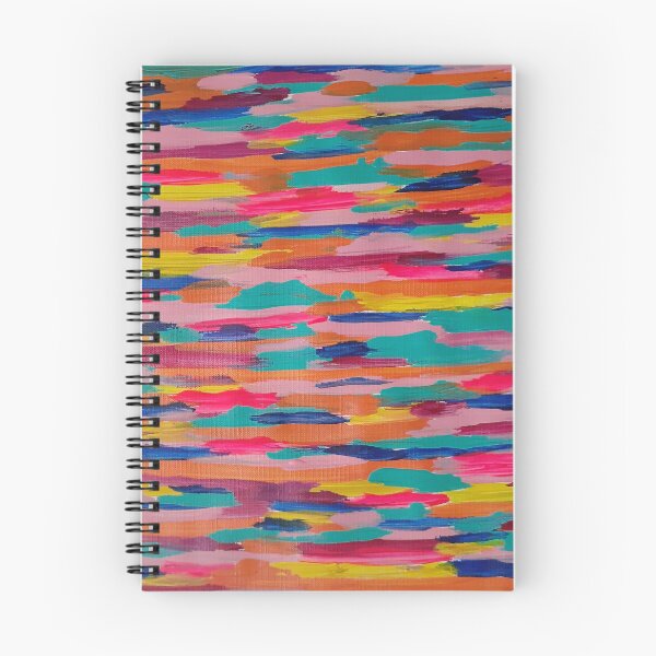 Item preview, Colorful Abstract Striped Print designed and sold by DanielleGensler.