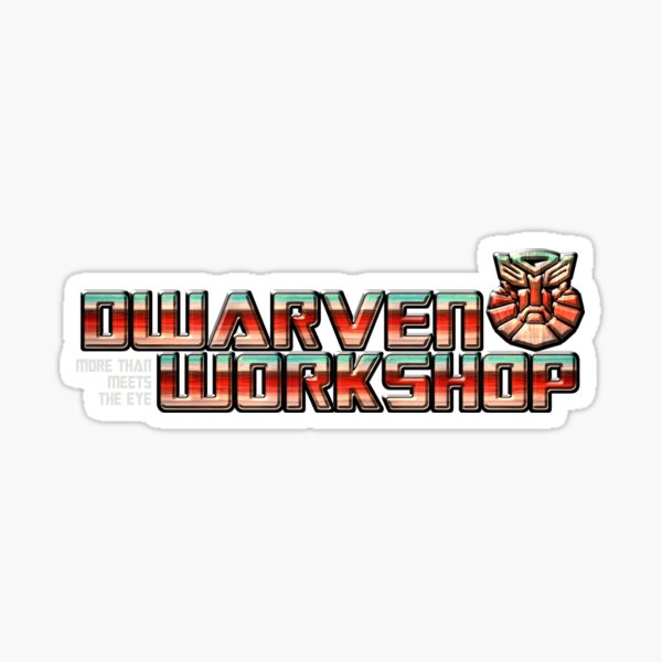 Dwarvensformer Sticker