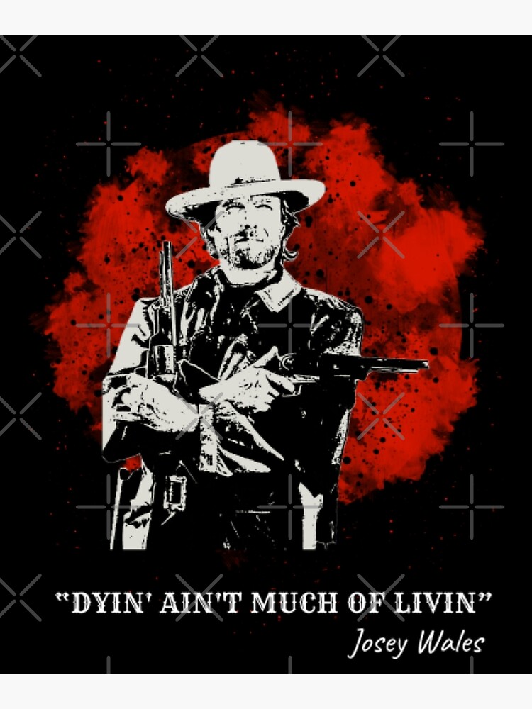 "The Outlaw Josey Wales Retro" Poster for Sale by IzabellaGulyas