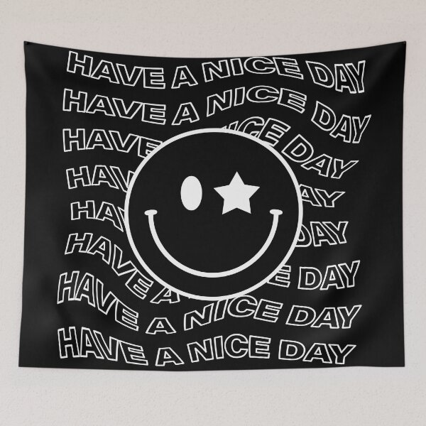 Item preview, Have A Nice Day Smile Face designed and sold by ind3finite.