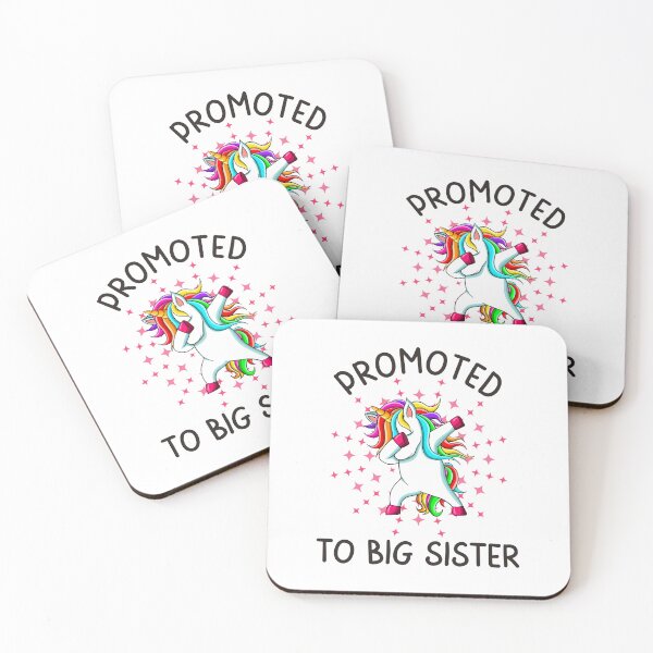 Item preview, Promoted To Big Sister, Funny Way To Announce A New Pregnancy and celebrate getting promoted to a big sister designed and sold by Auntieck.