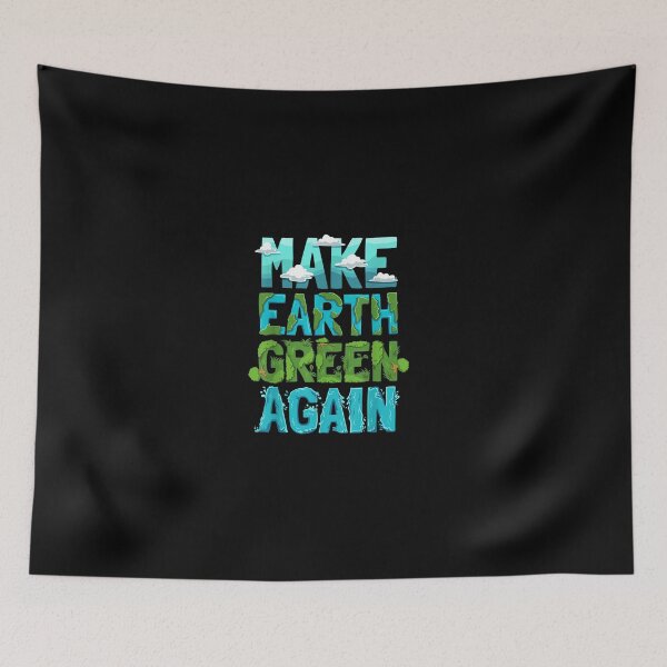 Item preview, Make Earth Green Again Environmental Earth Day Light T-Shirt T-Shirt designed and sold by ButtnerRing.