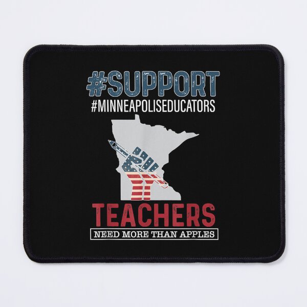 Item preview, Fun Teacher Walkout I Support Minneapolis Educators Us Flag  designed and sold by doriaali.