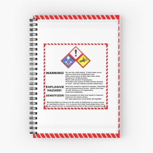 Item preview, PRACTICAL WARNING LABELS designed and sold by betatest.