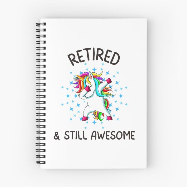 Item preview, Retired and still awesome, Funny Gifts For Awesome People who like dabbing unicorns, being awesome and retired designed and sold by Auntieck.