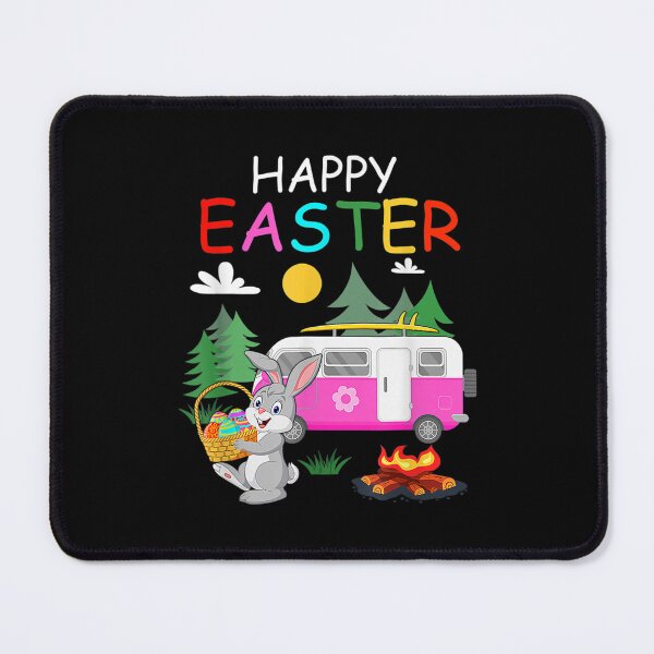 Item preview, Cute Bunny Eggs Easter Camping Happy Easter Day 2022  designed and sold by doriaali.