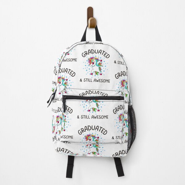 Item preview, Graduated and still awesome, Funny Gifts For Awesome Graduates who like dabbing unicorns and being awesome designed and sold by Auntieck.