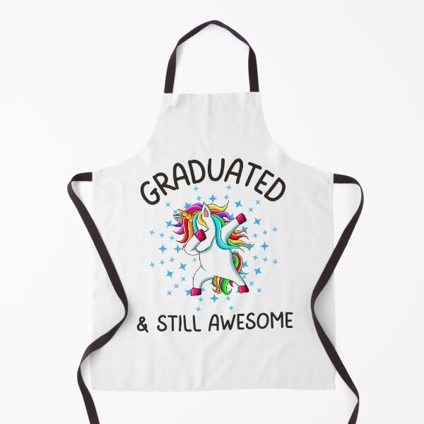 Item preview, Graduated and still awesome, Funny Gifts For Awesome Graduates who like dabbing unicorns and being awesome designed and sold by Auntieck.