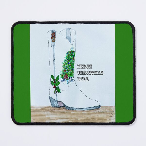 Item preview, Merry Christmas Ya'LL designed and sold by MoreGoodArt.