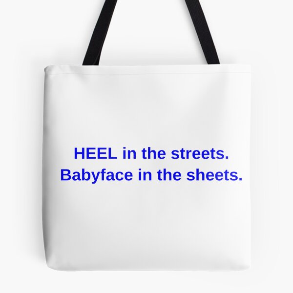 Item preview, HEEL in the streets. Babyface in the sheets designed and sold by Grannys-Closet.