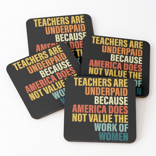 Item preview, Teachers Are Underpaid Because America Do Not Value Vintage  designed and sold by doriaali.